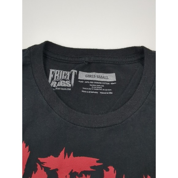 Fright Rags Hatchet Tee Shirt Girls Youth Size‎ Small Horror Movie Slasher VTG - Picture 3 of 7